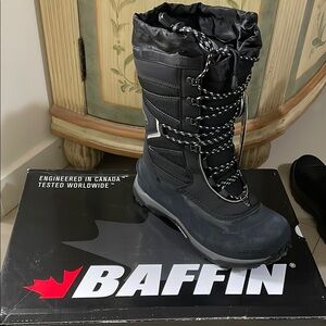 Baffin Sequoia Black Insulated Snow Boots